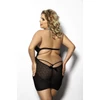 Kép 2/2 - Anais Amysa fekete hálóing plus size  3XL/4XL EAN: 5901350517512