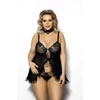 Kép 1/2 - Anais Fripa fekete babydoll plus size 3XL/4XL EAN: 5901350517574