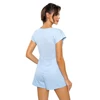 Kép 2/2 - Donna hálóruházat - Sky short, rövid pizsama kék L/40  S/S2025