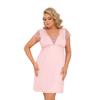 Kép 1/2 - Donna hálóruházat - Celine Plus hálóing powder pink 4XL/48 A/W2023-24