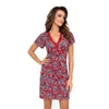Kép 1/4 - Donna hálóruházat - Rita burgundy hálóing 36    A/W2023-24
