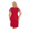 Kép 2/2 - Donna hálóruházat - Rita Plus burgundy hálóing 4XL/48    A/W2023-24