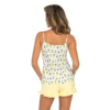 Kép 2/2 - Donna hálóruházat - Ananas 1/2 pizsama sárga  L/40 S/S2023