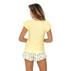 Kép 2/2 - Donna hálóruházat - Ananas 1/2 pizsama sárga  XL/42 S/S2023
