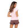 Kép 2/2 - Donna hálóruházat - Be happy 1/2 pizsama powder pink M/38  S/S2023