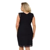 Kép 2/2 - Donna hálóruházat - Vera Plus fekete hálóing 50  a/w22-23