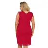 Kép 2/2 - Donna hálóruházat - Vera Plus burgundi hálóing 46  a/w22-23