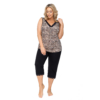 Kép 1/2 - Donna hálóruházat - Omena nyári  női pizsama plus size 46   S/S2022