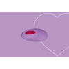 Kép 3/7 - FairyGasm HeartGem violet - testmasszirozó vibrátor lila   EAN:5906196160144