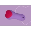 Kép 4/7 - FairyGasm HeartGem violet - testmasszirozó vibrátor lila   EAN:5906196160144