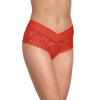 Kép 1/2 - Gabidar női piros sort 155 /roz. XL/
