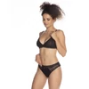 Kép 1/3 - Lama L-4004ST-02 pamut bugyi mini bikini fekete 2db/csomag S