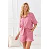 Kép 2/2 - Taro 2868 IRIS rövid női gombos pizsama S-XL / muszlin /  S/S 27