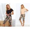 Kép 2/2 - Taro 2934 CAMILLA rövid női pizsama 3/4 nadrággal S-XL S/S 23