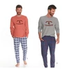 Kép 2/2 - Taro 2631 MATT férfi hosszú pizsama M-2XL  A/W 22-23   2 szin