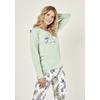 Kép 2/4 - Taro 2982 ARIANA hossszú ujjú női pizsama S-XL  A/W23-24
