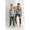 Kép 2/2 - Taro 2643 GREG hosszú férfi pizsama M   A/W21-22