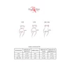 Kép 4/4 - BN6757 Beauty Night Dark Magnet fekete szexi szett & combfix S/M   EAN:5903031784664