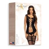 Kép 4/4 - BN6750 Beauty Night Raven szexi fekete szett S/M   EAN:5903031784428