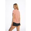 Kép 2/3 - Henderson 41303 Adore pink női rövid pizsama 30X-L  S/S2024