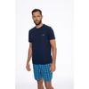 Kép 1/3 - Henderson 41289 Ever navy férfi pizsama 59X-L  S/S2024