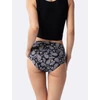 Kép 3/3 - Julimex Simple Paisley Classic Maxi panty fekete/szürke S
