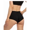 Kép 3/3 - Julimex Infinity Boyshort Maxi panty fekete varrásnélüli bugyi L