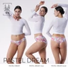 Kép 2/5 - Julimex Pastel Dream Brasil panty virágmintás  XL