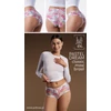 Kép 3/5 - Julimex Pastel Dream Brasil panty virágmintás  XL