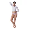 Kép 1/5 - Julimex Pastel Dream Brasil panty virágmintás  XL