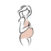 Kép 2/2 - JULIMEX Mama Flexi One trikó one size bézs S - XL