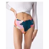 Kép 1/4 - Julimex Simple Tutti Frutti Brasil Maxi panty magasitott absztrakt mintás varrásnélküli bugyi XL