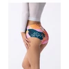 Kép 2/4 - Julimex Simple Tutti Frutti Maxi panty magasitott absztrakt mintás varrásnélküli bugyi XXL