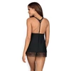 Kép 2/2 - OB4274  Chiccanta babydoll & thong black  S/M EAN: 5901688224274