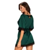 Kép 2/2 - OB9866  Sensuelia robe green  S/M EAN: 5901688229866