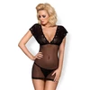 Kép 1/2 - OB5128  821-CHE-1 chemise & thong  S/M EAN: 5901688215128