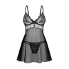 Kép 5/6 - OB7005  Obsessive Exquisite Perisia babydoll & thong M/L  EAN:5901688267005