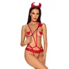 Kép 1/2 - OB9620  Evilia teddy red  S/M EAN: 5901688229620