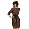Kép 2/2 - OB0268 Lucita peignoir black S/M    EAN:  5901688230268
