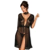 Kép 1/2 - OB0268 Lucita peignoir black S/M    EAN:  5901688230268