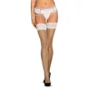 Kép 1/2 - OB1449 Obsessive Lilyanne stocking white  S/M   EAN:5901688231449