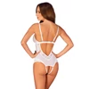 Kép 2/3 - OB2413 OBSESSIVE Heavenlly crotchless teddy XS/S    EAN:5901688252413