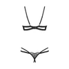 Kép 4/5 - OB9450 Obsessive Nutris 2-pcs crothchless set XL/2XL   EAN:5901688259450