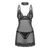 Kép 2/4 - OB6893 Obsessive Donarella chemise&thong  XL/2XL   EAN:5901688256893