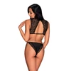 Kép 2/2 - OB2439 OBSESSIVE Elisetta 2-pcs set black S/M   EAN:5901688232439