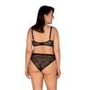 Kép 2/2 - OB3016 OBSESSIVE Laurise 2-pcs set black 2XL-3XL   EAN:5901688233016