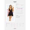 Kép 3/3 - OB2613 Obsessive Klarita babydoll & thong S/M   EAN:5901688232613