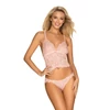 Kép 1/4 - OB1692  Delicanta top & panties pink L/XL EAN:5901688231692