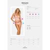 Kép 4/4 - OB1685  Delicanta top & panties pink S/M EAN: 5901688231685