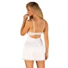 Kép 2/2 - OB6161 Amor Blanco undewire chemise&thong white S/M   EAN:5901688236161